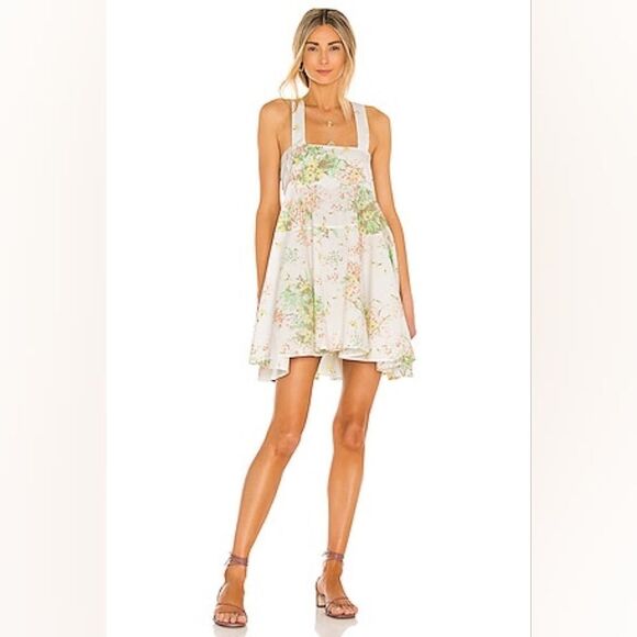 Free People Dresses & Skirts - Free People Let The Sun Shine In Printed Tunic / Dress In Light Combo Large